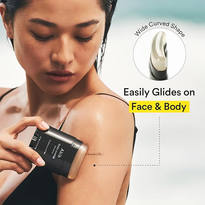 Abib Quick Sunstick Protection Bar SPF50+ 0.77 oz / 22 g (Glowing) | Korean Suncreen Stick Suncare Sunblock, No Whitecast, Protector Solar Barra, Centella Asiatica Extract, Aloe Extract