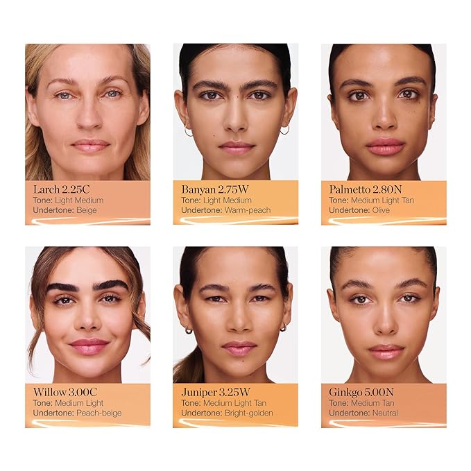 Ogee Complexion Perfecting Liquid Foundation - Lightweight Tinted Moisturizer For Face (Juniper 3.25W - Medium Light Tan, Bright-Golden Undertone) - with Vitamin C & Jojoba Oil - Certified Organic