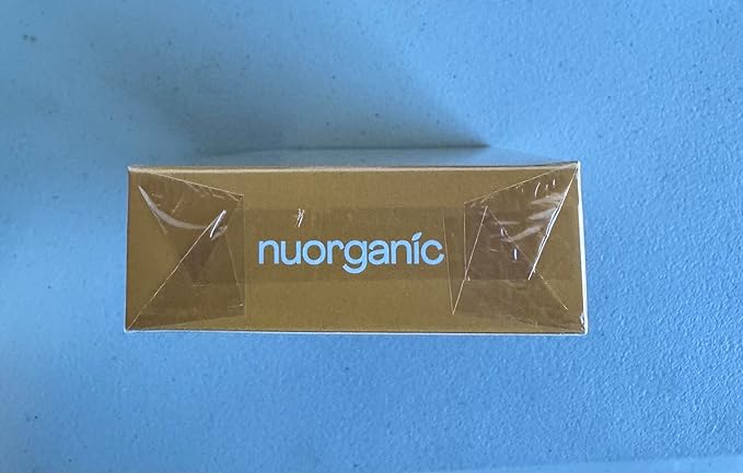 nuorganic ‘Pumped Up’ Pumpkin Enzyme Mask - 120g | Exfoliate and Revitalize with Retinol, Vitamin C, Plant Stem Cells | Vegan, Cruelty-Free Skincare