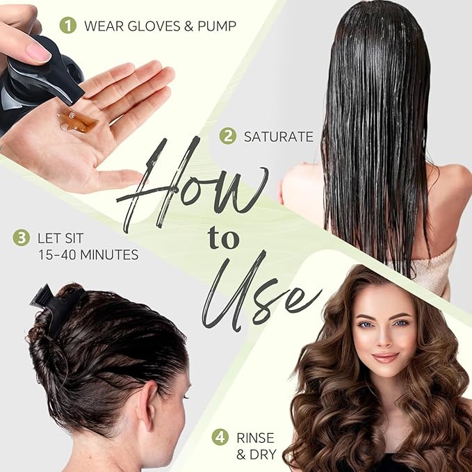 Dark Brown Hair Dye Shampoo 3 in 1, 100% Gray Reducing, Instant Hair Color for Gray Hair Coverage, Natural Shampoo Hair Dye for Women & Men, Easy To Use & Lasts 3-4 Weeks & All Hair Types, 16.9 fl.oz