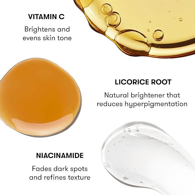 Epielle Vitamin C Korean Face Masks 20 Pack - Brightening Sheet Masks with Niacinamide for Dark Spots & Glowing Skin, Thanksgiving Essentials & Stocking Stuffers for Women