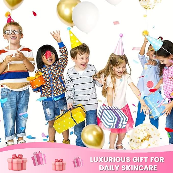 12 Pack Fruit Kids Face Mask,Pink Face Masks Skincare Spa Day Kit Supplies,Spa Party Favors for Teens Girls Women,Sheet Facial Mask Skincare Gifts Set,Moisturize Soothe for All Skin Types