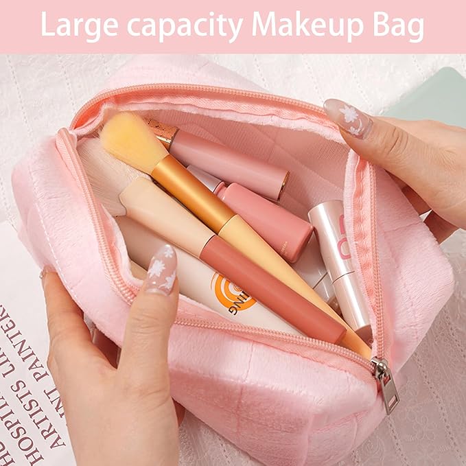 musejoy Skincare Face Wash Spa Headband and Wristband Set Quilted Makeup Bag Blank Cards Gifts for Women and Teen Girl Gifts Trendy Stuff spa headband and wristband set