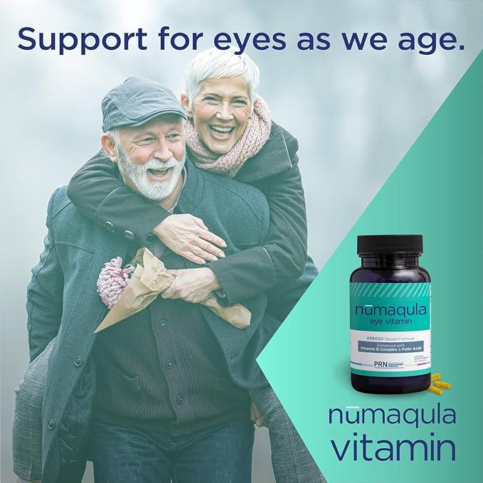 nūmaqula Eye Vitamins - 270 Capsules, 90-Day Supply - AREDS2-Based Eye Vitamins with Lutein, Zeaxanthin, Vitamin B Complex & Vitamin E for Advanced Macular Support