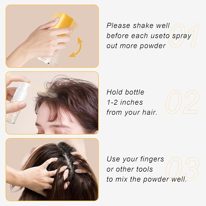 Mineral Sunscreen Powder, for Scalp & Hair, 0.71 Oz. SPF 35 PA++, Scalp Sunscreen Spray Powder with Broad Spectrum UV Protection, Lightweight, Easy to Apply, No-Greasy, Cruelty-Free (1PC)