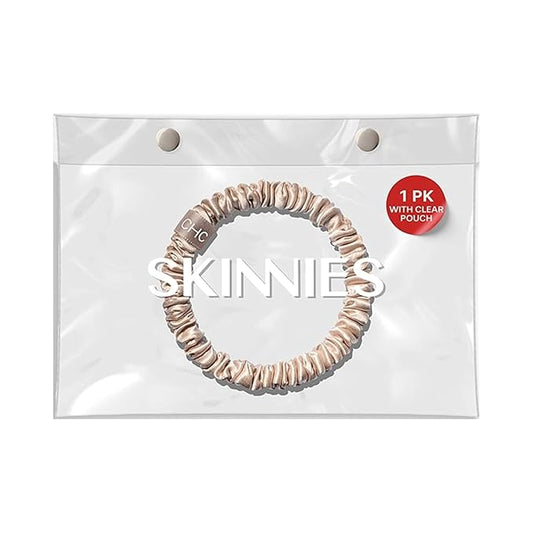 SUNDAYSILKS™ Luxurious Mulberry Silk Scrunchies for Women & Girls | No-Slip, Silky Hair Ties for Natural, Curly, Thin or Thick Hair | Gentle Hold for Ponytails & Sleep | Mini to Large Sizes [1 Pack]