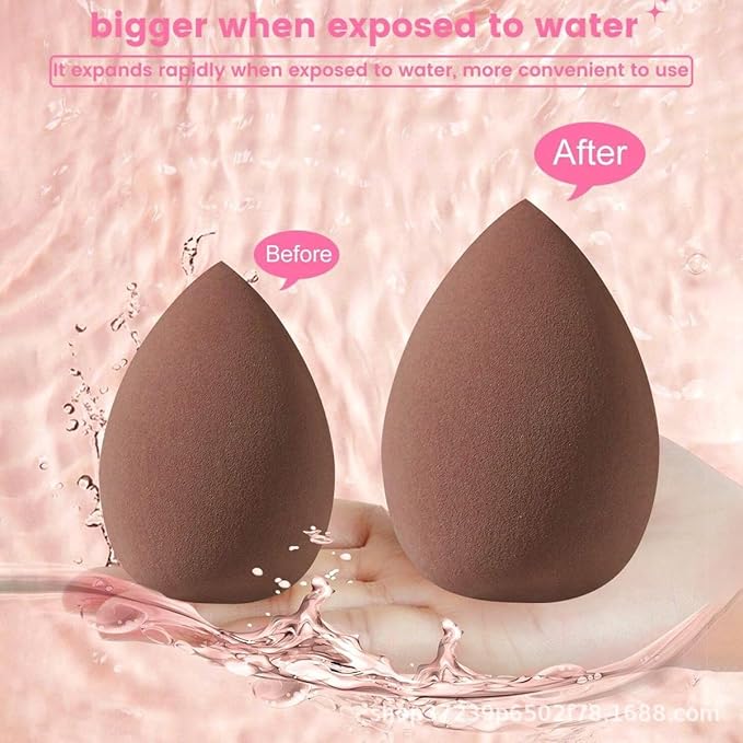 Makeup Brush Set 33 Pcs Makeup Tool Set Premium Synthetic Foundation Powder Concealers Eye shadows Blush Makeup Brushes (blue, 33 Piece Set)