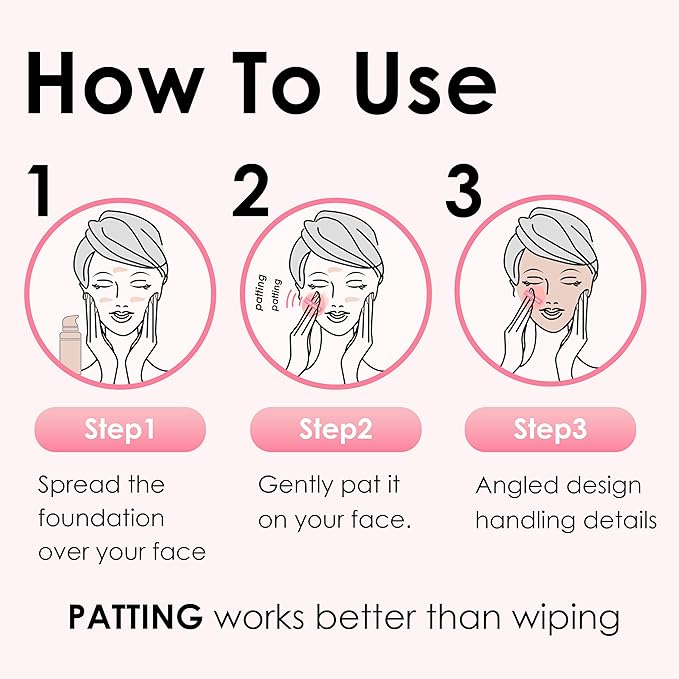 4Pack Pink Makeup Sponge For Foundation Concealer And Powder, Latex Free Blender Sponge For Natural And Easy Makeup Soft Long-lasting, Pack for 2X-Large and 2 Medium