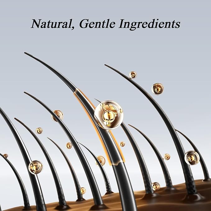 Hair Touch-Up Stick, Instant Gray Hair Cover Stick, Built-In Comb for Seamless Blending, Cream Concealer, Quick Temporary Cover