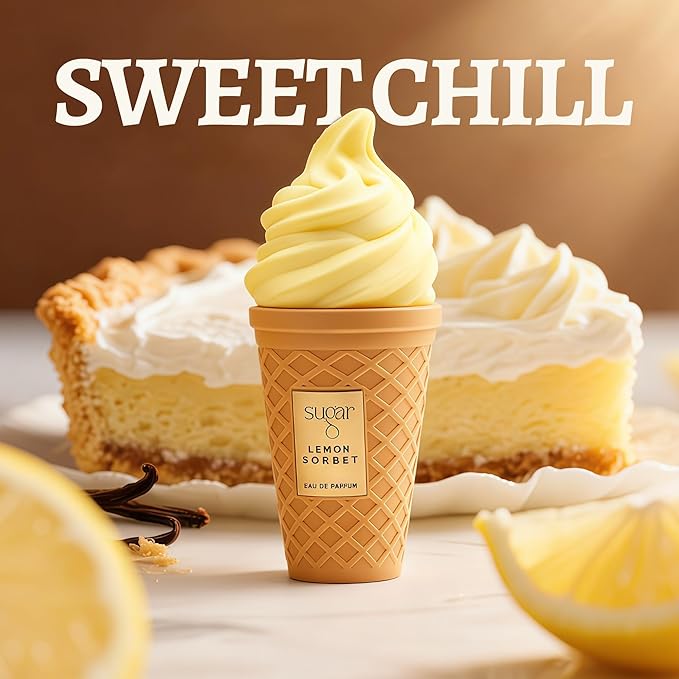 Lemon Sorbet Eau de Parfum for Women - Long-Lasting 100ml Original Gourmand Cologne, Citrus & Vanilla Fragrances for Women | Arabian Perfume Inspiration