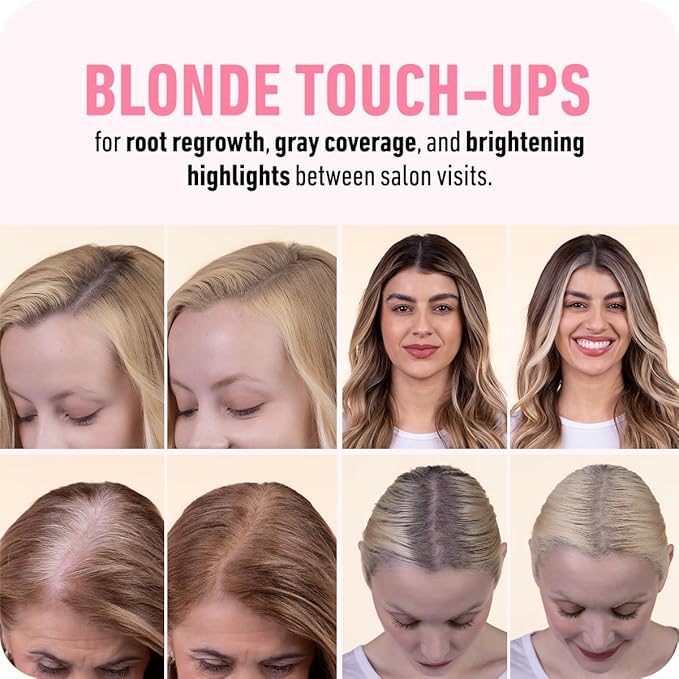 BOLDIFY Hairline Powder - Root Touch Up Hair Color for Gray Coverage - Bald Spot Concealing Hair Powder for Women & Men - 24-Hour Stain-Proof - White