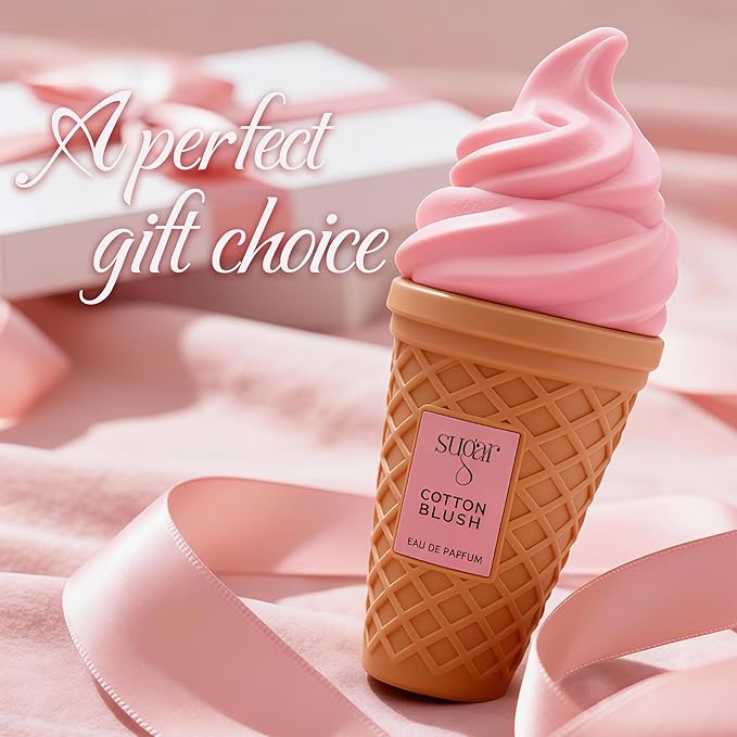 Cotton Blush Eau de Parfum for Women - Long-Lasting 100ml Original Floral Cologne, Soft Strawberry & Musk Fragrances for Women | Arabian Perfume Inspiration