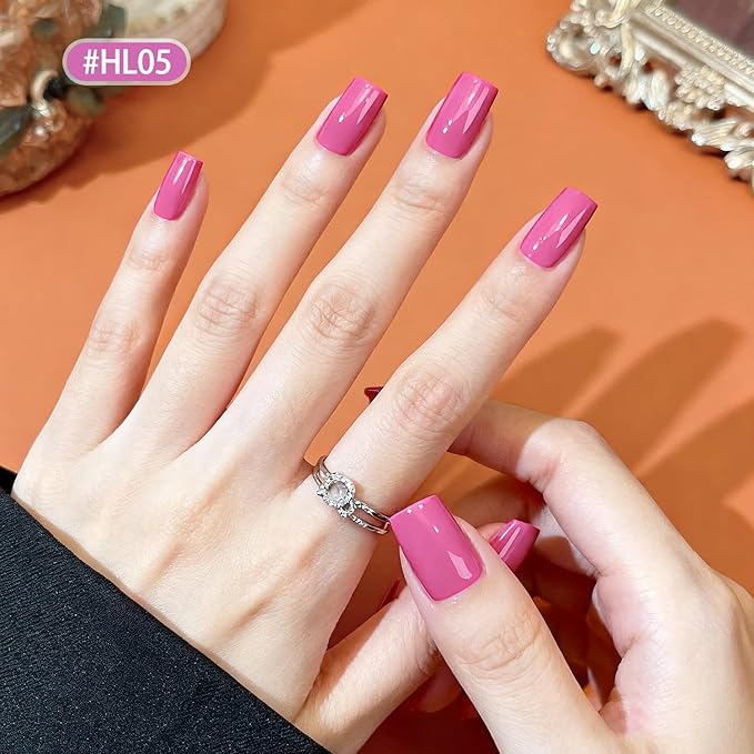 Fall Maple Leaf Nail Polish Set -12 Colors Orange Purple Yellow Nude Pink Nail Polish Set With Base Coat and Top Coat Quick Dry Long Lasting Color Nail Polish for Holiday Gift Giving