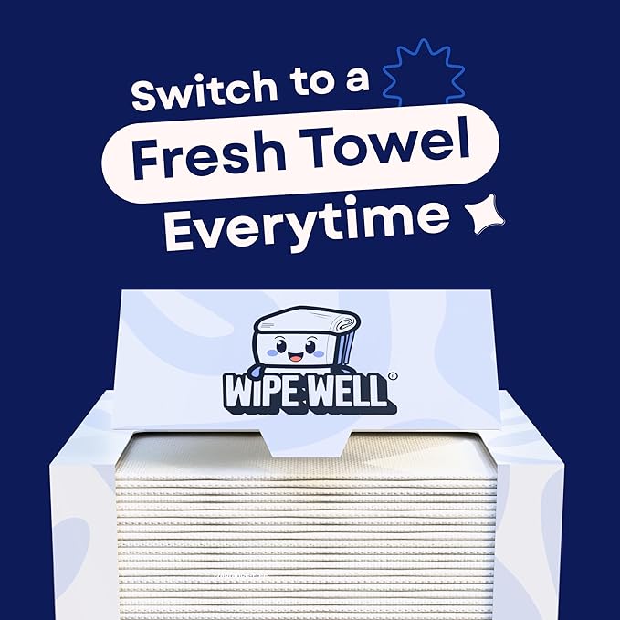 Disposable Face Towels, 50 Ct, 1 Pack, Ultra Soft Facial Dry Wipes, Multi-purpose for Skin Care, Dye-Free, Paraben-Free, Makeup Remover Clean Towel