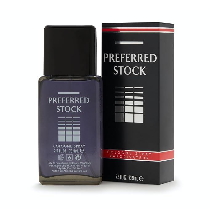 Stetson Preferred Stock - Cologne Spray for Men - Leathery, Woody, and Casual Aroma with Fragrance Notes of Cypress, Balsam Fir, and Sandalwood - 2.5 Fl Oz