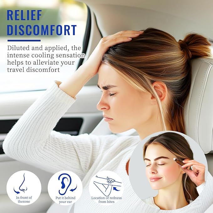 HIQILI 1 Fl Oz Peppermint Oil, for Homemade Spray, Diffuser, 100% Pure Natural 30ML