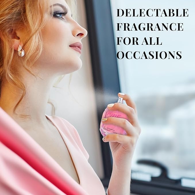 Pink So Sexy for Women Eau De Parfum - Floral Fruity Fragrance with Sugary Sweet Scent - Bergamot, Apple & Whipped Cream - Fresh, Sweet & Creamy - Luxurious Aroma in 100ml Bottle - Paraben Free
