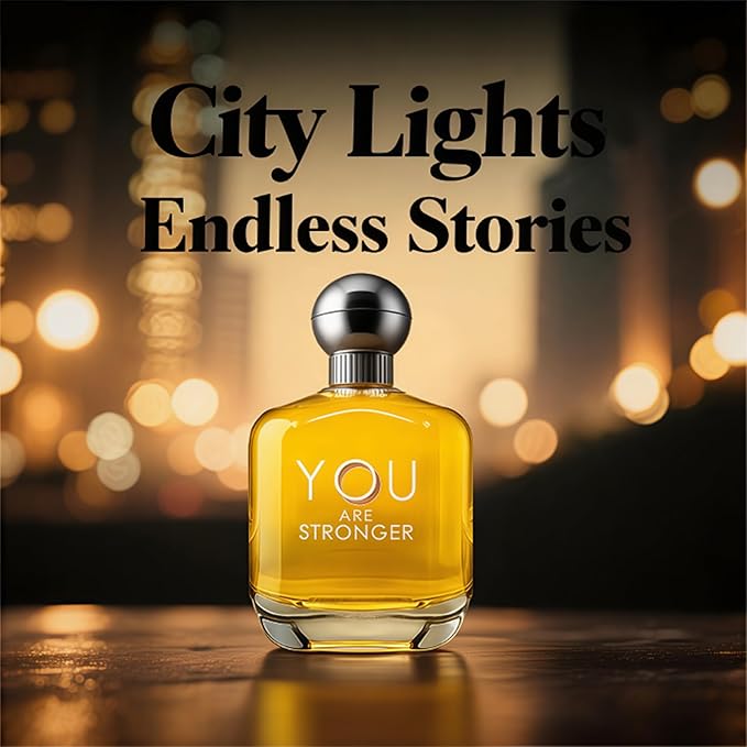 YOU ARE STRONGER | Cologne For Men | Long-Lasting Woody Fresh Scent | 100ml | Luxury Gift Set