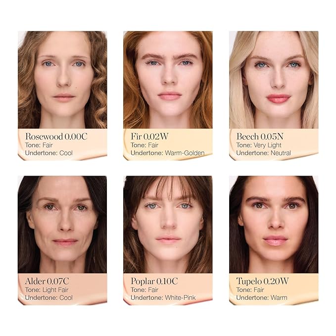 Ogee Complexion Perfecting Under Eye Concealer - Certified Organic Full Coverage Concealer - Buildable Coverage - FIR 0.02W - Fair (Warm-Golden Undertones)