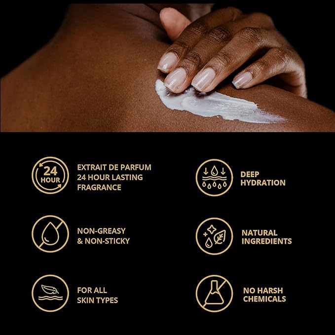 LUXURY LIFE BUTTER - Irresistibly Scented Body Butter with Hyaluronic Acid for Ultimate Moisture. Luxurious Natural Fragrance. Hydrates for a Non-Greasy Glamorous Glow, Tobacco Vanilla, 5 oz.