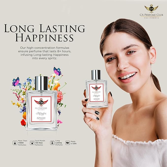 CA Perfume Impression of White Patchouli For Women Fragrance Eau de Parfum Spray Bottle 1.7 Fl Oz/50ml-X1