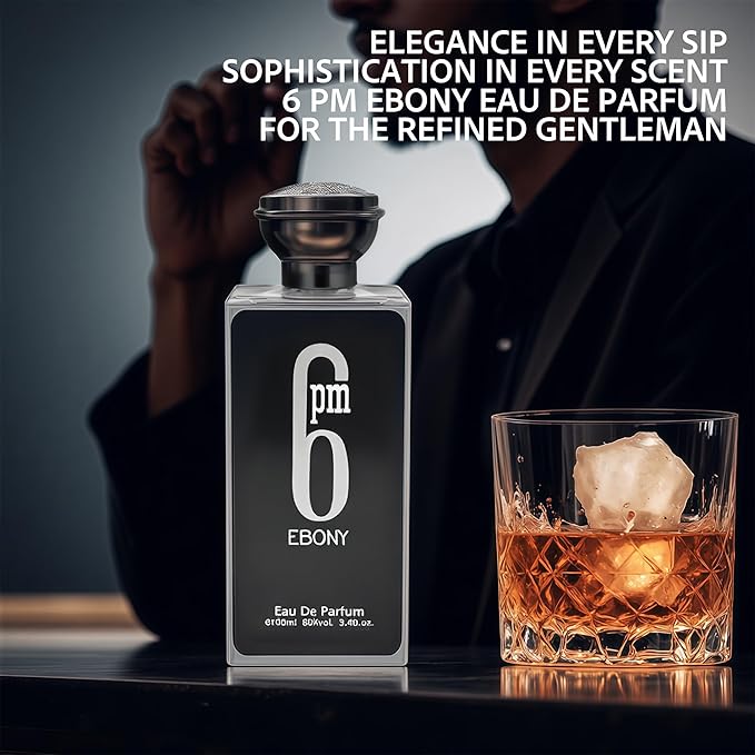 3Pack Men Cologne 6Pm Series Eau De Parfume Spray with Woody Floral & Fruity Scent Perfume Gift Set Day to Night Luxury Fragrances