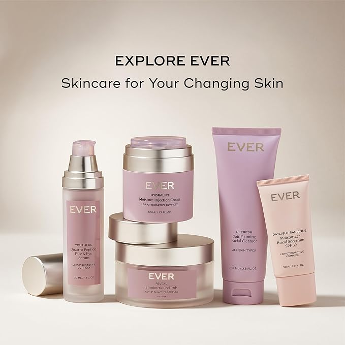 EVER Rebalance Gentle Purifying Cleanser – Purifying Gel Cleanser with Salicylic Acid & Willow Bark for Oily Skin, Deep Pore Cleanse & Blemish Control, Clean-Formulated - 3.5 fl oz