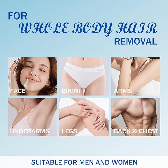 12PCS Hard Wax Beads for Hair Removal,Flawless Waxing Beans for Face,Body,Underarm,Chest,Eyebrow,Legs,Brazilian Bikini,At Home Hard Wax Kit with12 Applicator Sticks