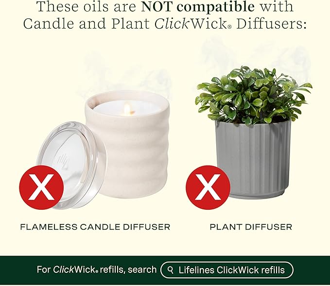 Lifelines Essential Oil Blends, Pure Joy 5-Pack - Blended Essential Oils with Precision Pump for Aromatherapy Diffusers - Long-Lasting Scented Fragrance