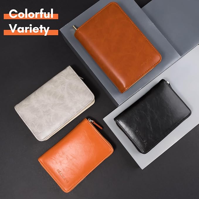 FAMILIFE Professional Manicure Set, Manicure Kit, Nail Clippers Set, 11 in 1 Stainless Steel Orange Pedicure Tool, Nail Kit with Portable Leather Travel Case Luxury Gifts