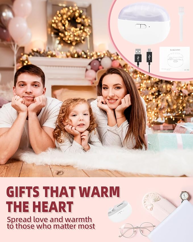 2025 Upgraded Electric Nail Clipper, 3 in 1 Automatic Nail Trimmer and Polisher with LED Light & Clip Storage,USB Rechargeable - 2 Speeds Electric Nail File for Baby, Adults, Seniors