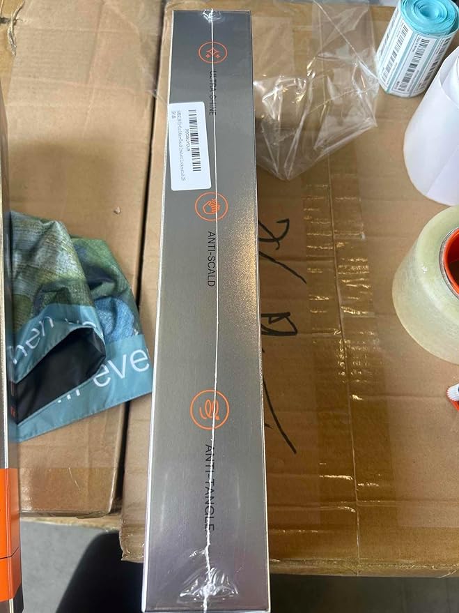 SHEGLAM Automatic Curling Iron 1 1/4 inch with 3 Temperatures Fast Heating, 2-Way Rotation, Anti-Scald, Anti-Tangle Rotating, Automatic Shut-Off for Hair Styling