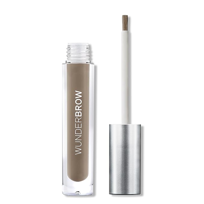 WUNDERBROW Waterproof Eyebrow Gel, Taupe-Grey, Vegan and Cruelty-Free