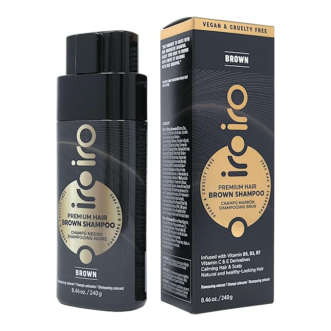 iroiro Premium Hair Black/Brown Shampoo (Brown)