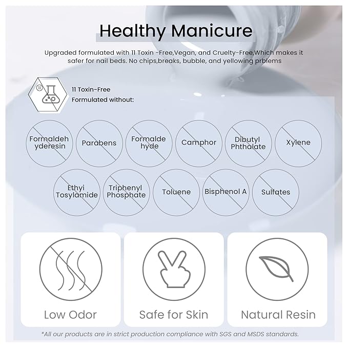 MAYCHAO 15ML Blue Gel Nail Polish 1Pc Baby Blue Gel Polish Soak Off UV LED Nail Polish Nail Art Starter Manicure Salon DIY at Home, 0.5 OZ