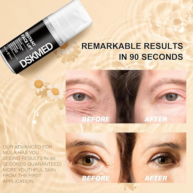 Under Eye Bags and Wrinkles - Instant Face Lift Cream,Remove Dark Circles, Bags Under Eyes, Fine Lines, Wrinkles and Neck Lines,Firming Delicate Skin