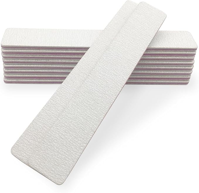 27pcs Double Sided Emery Board,80/80 Grit Nail Files for Acrylic Nails, Professional Nail File