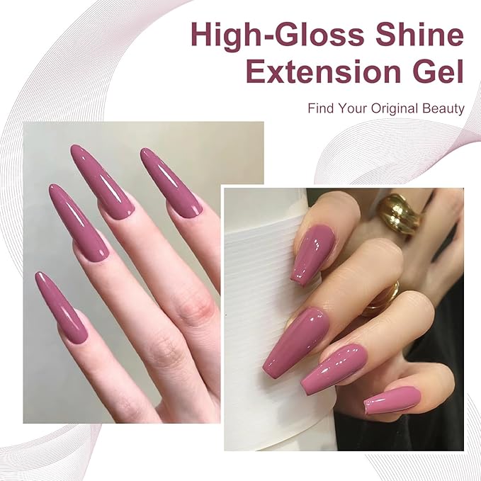 Major Dijit Quick Dry Nail Polish Dark Pink Summer Nail Lacquer for Nail Art Regular Nail Polish 0.41 fl oz.