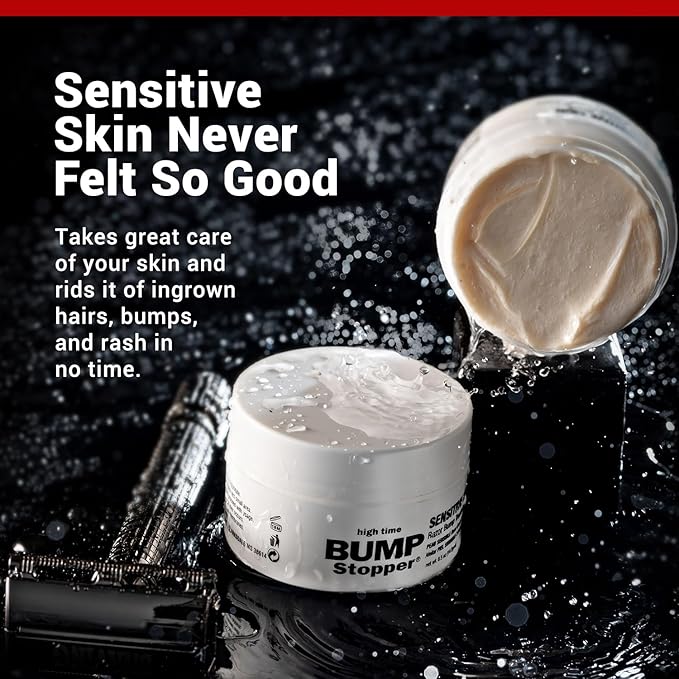 High Time Bump Stopper Sensitive Skin Razor Bump Treatment, 0.5 oz (Pack of 5)