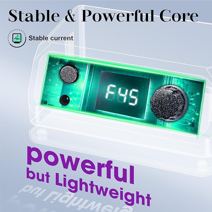 Nail Drill 45000RPM Professional Electric Nail File with Sanding Bands and Nail Drill Bits for Acrylic, Gel Nail Manicure & Pedicure, Black