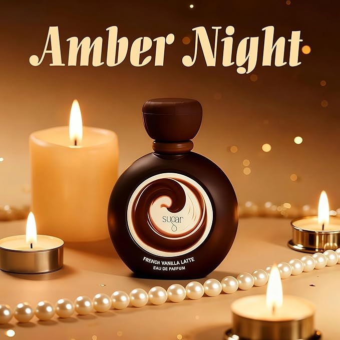 Arabian Inspired French Vanilla Latte Eau de Parfum for Women - 100ml Long-Lasting Original Cologne, Gourmand & White Floral Fragrances for Women