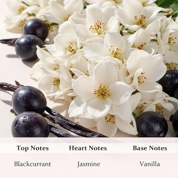 ROMAN Blossom Vanilla Perfume for Women, Cozy Floral Jasmine & Sweet Vanilla Fragrance, Long Lasting Extrait de Parfum, Advanced Fragrance Travel Size 0.7 oz/20ml Perfume Spray