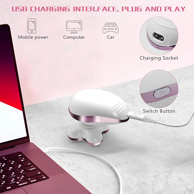 Electric Razors for Women Legs: Rechargeable Body Shaver - Wet Dry Waterproof Hair Remover - Trimmer for Lady Face Arms Public