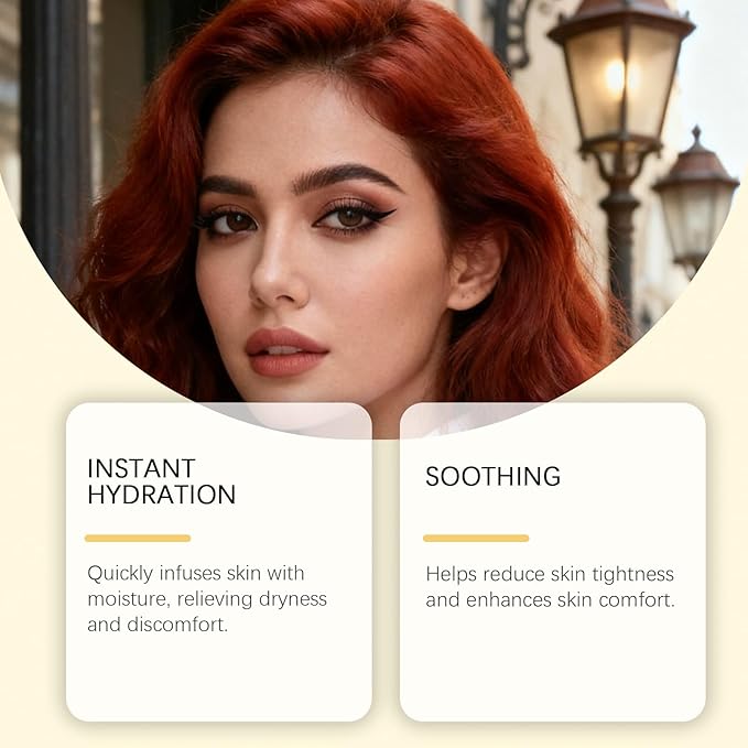 Hydrating Spray Face Mist - with Ceramide & Hyaluronic Acid, Hydrating and Soothing Facial Spray for All Skin Types, 1.69 fl.oz