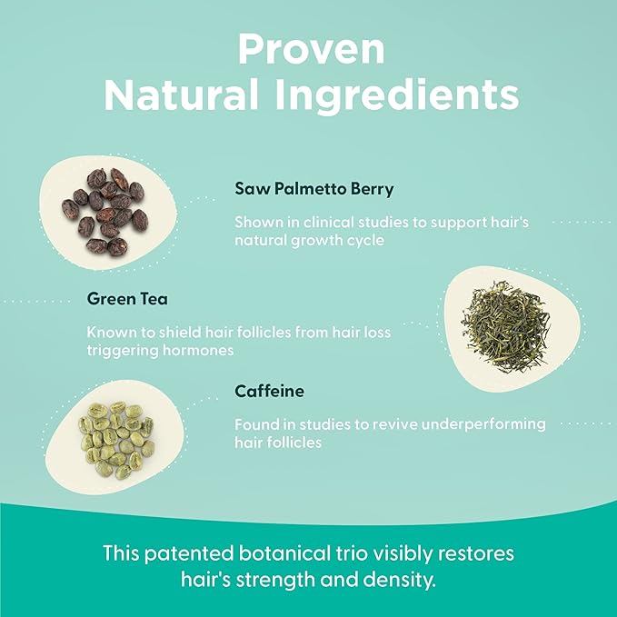 Shapiro MD Hair Growth Experts Hair Loss Leave-in Conditioner, DHT Fighting Vegan Formula for Thinning Hair Developed by Dermatologists, Experience Healthier, Fuller Thicker Hair - 1 Month Supply