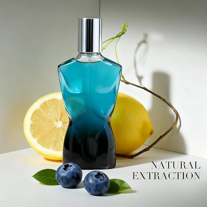 Blue for M Ultra for M, Men's Cologne Gift, Long Lasting EDP, Aura of Elitism & Modern Style, Perfume for Business, Commute and Casual Use, 3.4 Fl Oz (BLUE-for men)