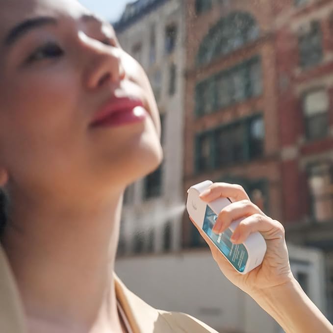 Touchland Hydrating Body & Hair Fragrance Mist, Sparkling Bergamot, 2 FL. OZ. Travel Size Body Spray