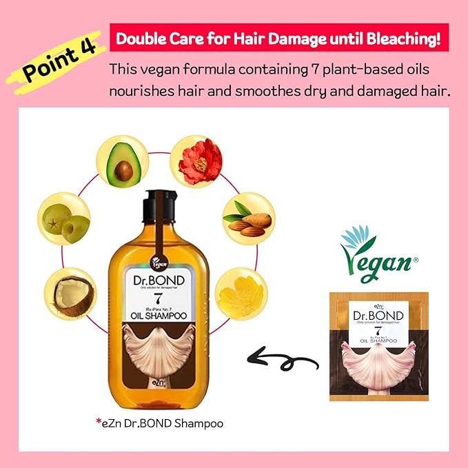 eZn Highlight Hair Bleach Kit, 4.23oz Korean Cruelty-Free Hair Lightener, Lifts Up to 6 Levels, Includes Tint Tray, Brush, and Complete Lightening System