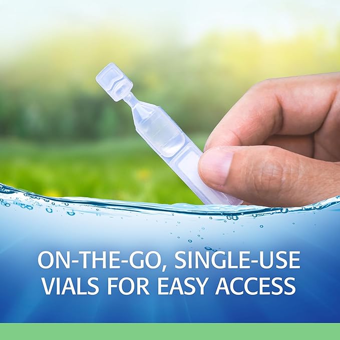 Refresh Plus Lubricant Eye Drops For Dry Eyes, Preservative-Free,Value Size, 0.01 Fl Oz Single-Use Containers, 70 Count