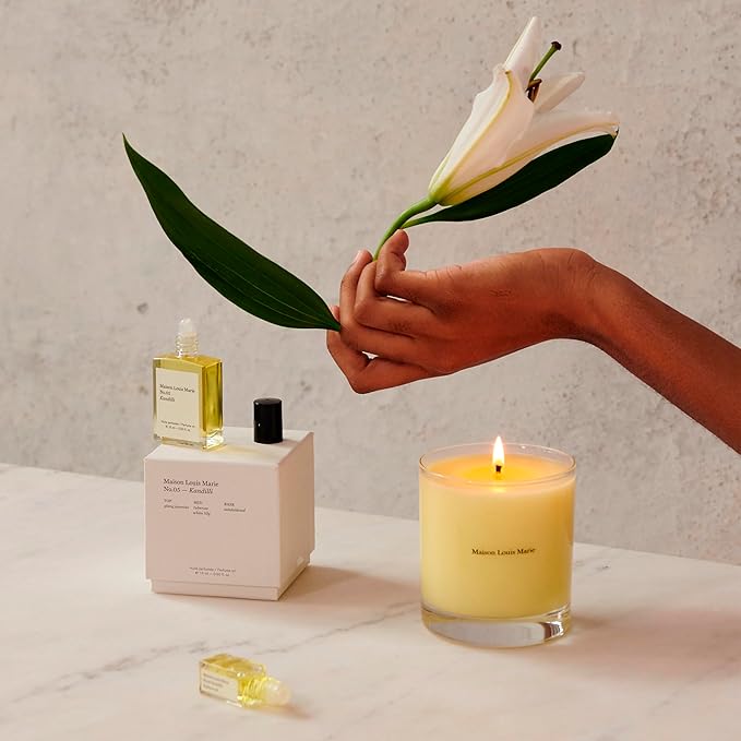 Maison Louis Marie - No.05 Kandilli Natural Roll-On Perfume Oil | Luxury Clean Beauty + Non-Toxic Fragrance (0.5 fl oz | 15 ml)